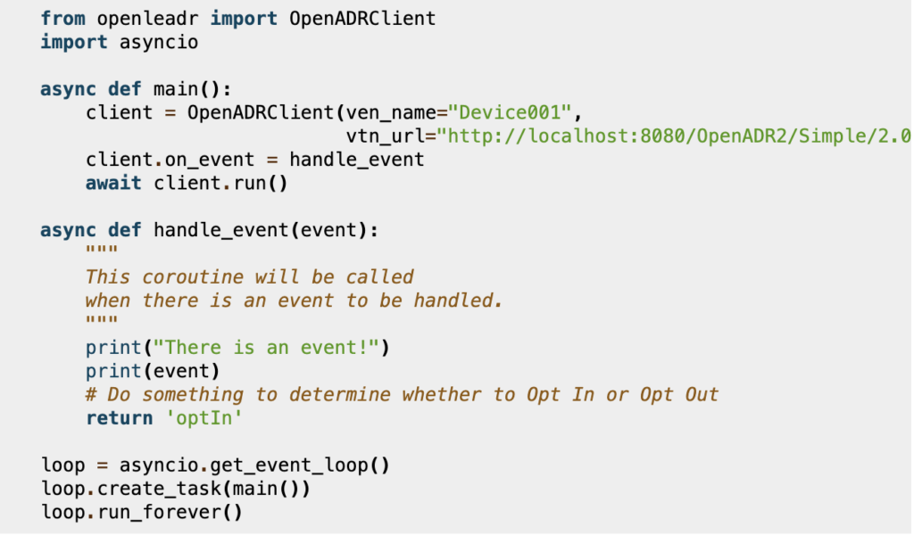 openLEADR – LF Energy