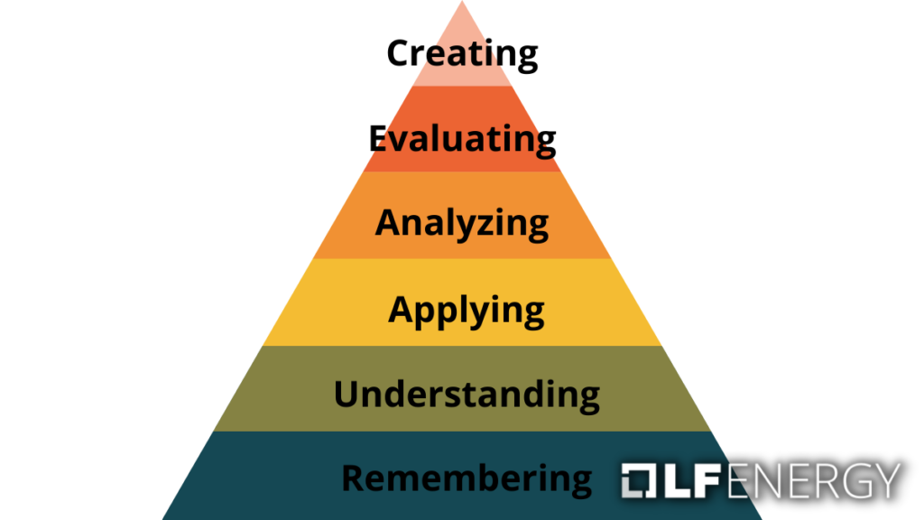 the third level of the taxonomy.